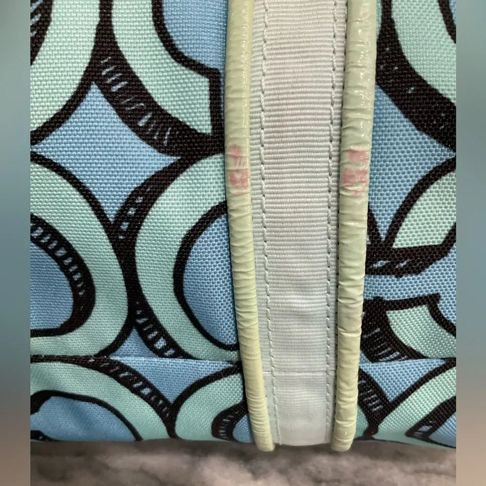 Coach Poppy 3D‎ Op Art Glam Tote Purse Handbag